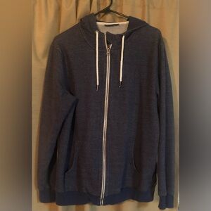 Blue Zip-Up Jacket/Hoodie